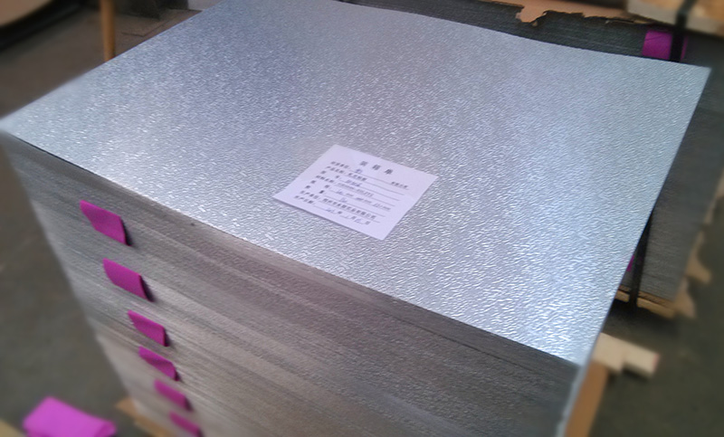 Insulation aluminum stucco embossed sheet